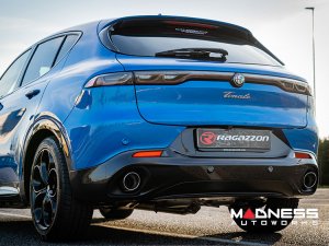 Alfa Romeo Tonale Performance Exhaust - 1.5L - Ragazzon - Evo Line - Axle Back - Carbon Fiber Tips - 100mm